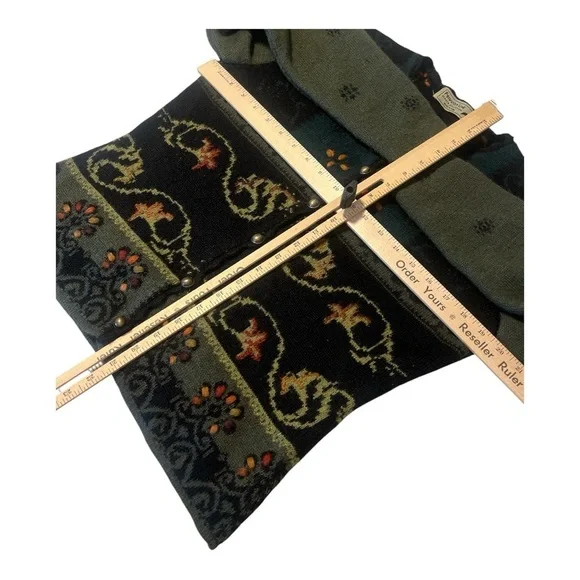 Peruvian Link Alpaca Collection Button Down Cardigan Size S Cottagecore Boho SE1 - Picture 5 of 5